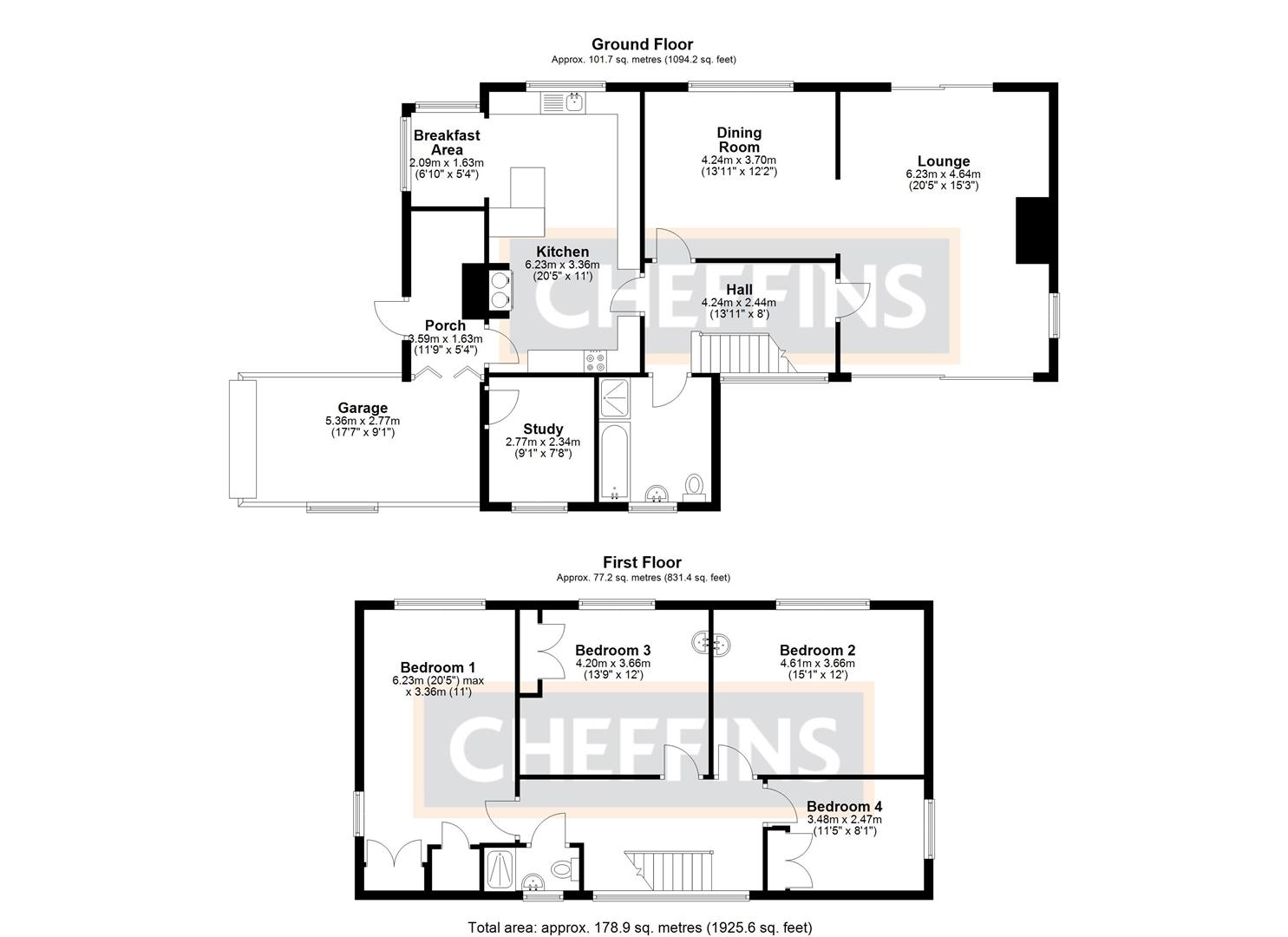 4 Bedroom for sale in Haddenham Cheffins Ely Sales